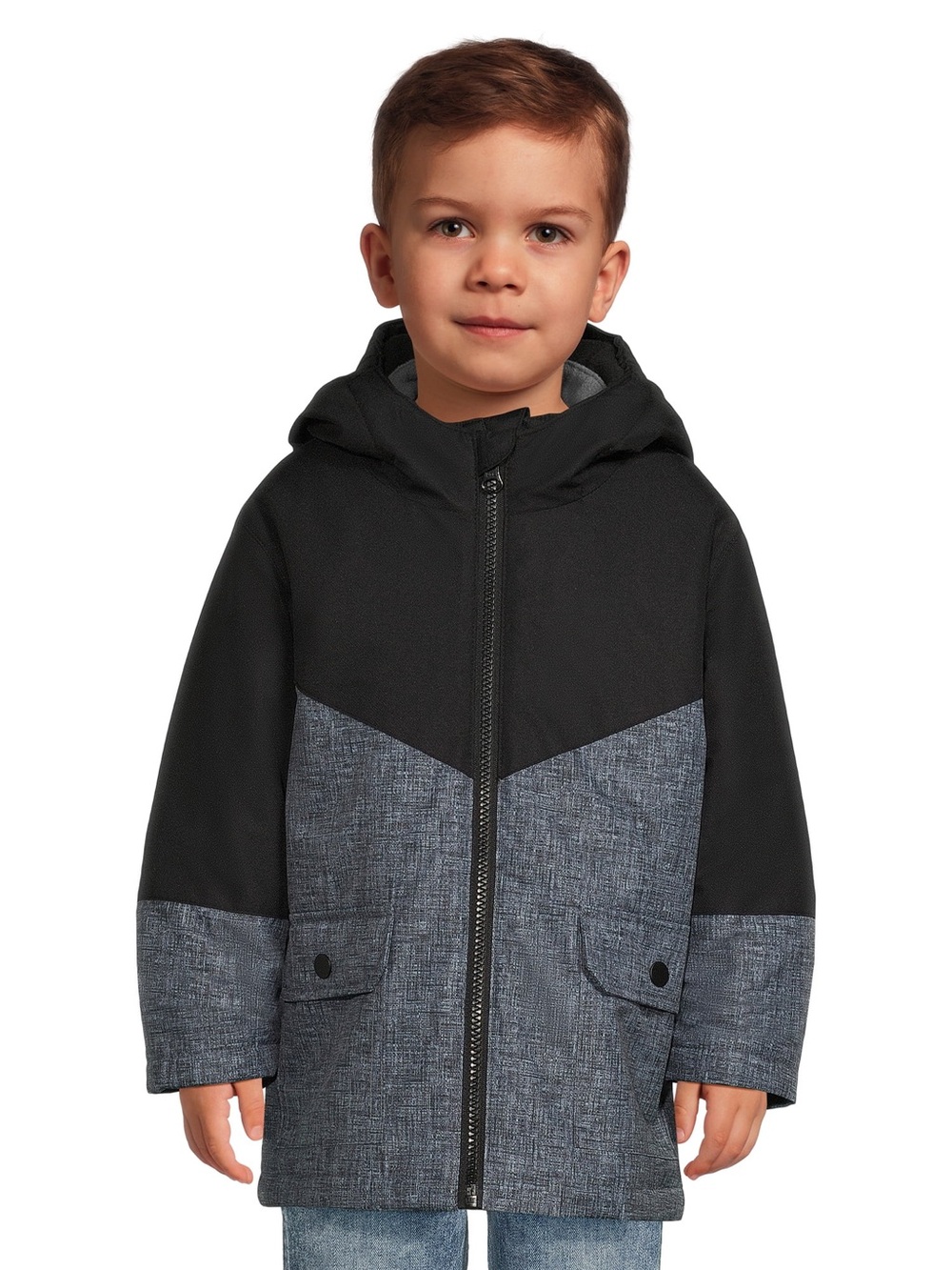 Swiss Tech Toddler Heavyweight Systems Jacket Size 2T Like New Gray Black